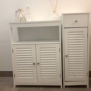 Bathroom cabinets Set of 2